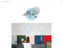 Tablet Screenshot of miss-etc.com